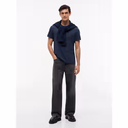 Tommy Hilfiger DM0DM04411002 Maglietta Girocollo Cotone - Vista aggiuntiva 2