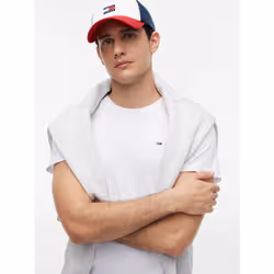 Tommy Hilfiger DM0DM04411100 Maglietta Girocollo Cotone - Vista aggiuntiva 3
