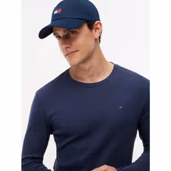 Tommy Hilfiger DM0DM04409002 Maglietta Girocollo Cotone - Vista aggiuntiva 3