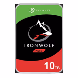 Seagate NAS HDD IronWolf, 10 TB, 7200 Giri/min, 256 MB, 3.5", Serial ATA III