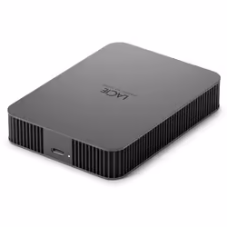 LaCie STLR5000400 disco rigido esterno 5 TB USB tipo-C 3.2 Gen 1 (3.1 Gen 1) Grigio - Vista aggiuntiva 5