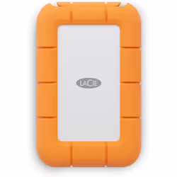 LaCie STMF1000400 unità esterna a stato solido 1 TB USB tipo-C USB 3.2 Gen 2x2 Grigio, Arancione - Vista aggiuntiva 4