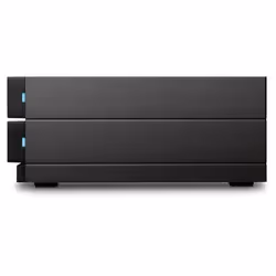 LaCie 2Big Raid USB-C 60TB array di dischi Desktop Nero - Vista aggiuntiva 3