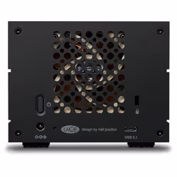 LaCie 2Big Raid USB-C 60TB array di dischi Desktop Nero - Vista aggiuntiva 4