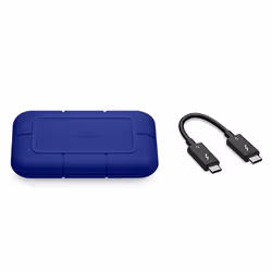 Seagate Pro5 Tecnologia Thunderbolt 4,1 TB USB tipo-C Blu - Vista aggiuntiva 4