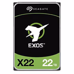 Seagate Exos X22 ST20000NM004E, 20 TB, 7200 Giri/min, 512 MB, 3.5", Serial ATA III