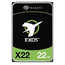 Seagate Exos X22 ST20000NM004E disco rigido interno 20 TB 7200 Giri/min 512 MB 3.5" Serial ATA III