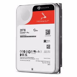 Seagate IronWolf Pro ST20000NT001 disco rigido interno 20 TB 7200 Giri/min 256 MB 3.5" - Vista aggiuntiva 5
