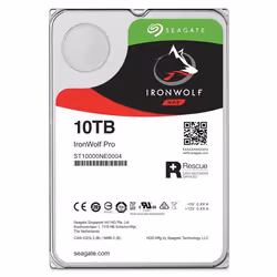 Seagate IronWolf Pro ST10000NT001 disco rigido interno 10 TB 7200 Giri/min 256 MB 3.5" - Vista aggiuntiva 4