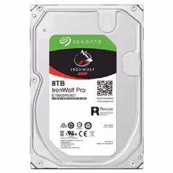 Seagate IronWolf Pro ST8000NT001 disco rigido interno 8 TB 7200 Giri/min 256 MB 3.5" Serial ATA III - Vista aggiuntiva 4