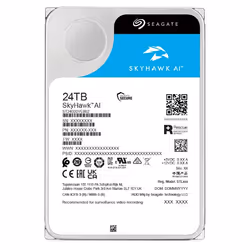 Seagate SkyHawk AI disco rigido interno 24 TB 7200 Giri/min 512 MB 3.5" Serial ATA III - Vista aggiuntiva 4