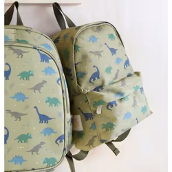 A Little Lovely Company BPDIGR45 zaino Verde Poliestere - Vista aggiuntiva 4
