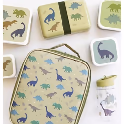 A Little Lovely Company SBSEDI38 Set per borsa portapranzo Polipropilene (PP) Verde 4 pz - Vista aggiuntiva 6
