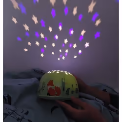 A Little Lovely Company 402991 luce da notte per bambino Libera installazione Verde, Multicolore LED - Vista aggiuntiva 5