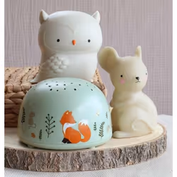 A Little Lovely Company 402991 luce da notte per bambino Libera installazione Verde, Multicolore LED - Vista aggiuntiva 6