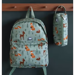 A Little Lovely Company BPFFSA62 zaino Verde Poliestere - Vista aggiuntiva 4