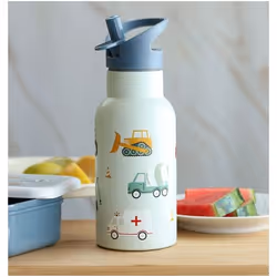 A Little Lovely Company DBSSVE67 Uso quotidiano 350 ml Acciaio inox Azzurro - Vista aggiuntiva 4