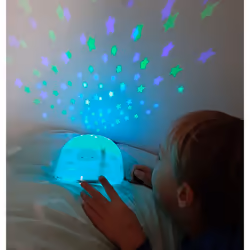 A Little Lovely Company PLCAMI17 luce da notte per bambino Libera installazione Blu, Multicolore - Vista aggiuntiva 5
