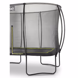 EXIT Silhouette trampoline 244x366cm - black Esterno Rettangolare Molla elicoidale Trampolino fuori terra - Vista aggiuntiva 5