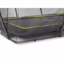EXIT Silhouette ground trampoline 214x305cm with safety net - black Esterno Rettangolare Molla elicoidale Trampolino interrato - Vista aggiuntiva 6