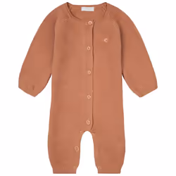 Noppies Monrovia, Body, Unisex, Monocromatico, Marrone, Lunghezza alla caviglia, Manica lunga