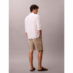 Calvin Klein Pantaloncini cargo in cotone comfort - Vista aggiuntiva 5