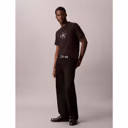 Calvin Klein T-shirt con logo monogramma - Vista aggiuntiva 6