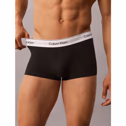 Calvin Klein Boxer vita bassa in confezione da 3 - Icon Cotton Stretch - Vista aggiuntiva 4