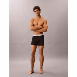 Calvin Klein Boxer aderenti confezione da 3 - Icon Cotton Stretch - Vista aggiuntiva 3