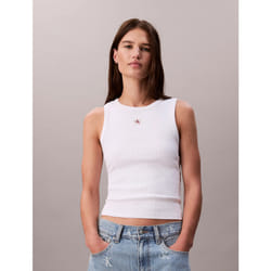 Calvin Klein Canotta a costine in cotone