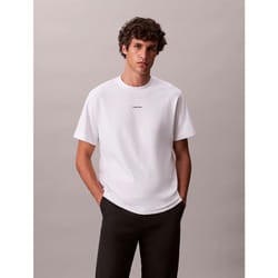 Calvin Klein T-shirt in piqué di cotone taglio relaxed
