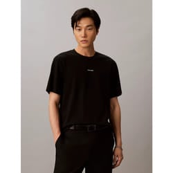 Calvin Klein T-shirt in piqué di cotone taglio relaxed