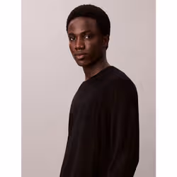 Calvin Klein Maglione classico in lana merino - Vista aggiuntiva 6