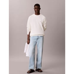 Calvin Klein Maglione lavorato a maglia di cotone a nido d'ape