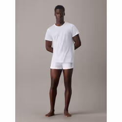 Calvin Klein 000NB4011E-100-S camicia e top Maglietta Girocollo Manica corta Cotone - Vista aggiuntiva 5