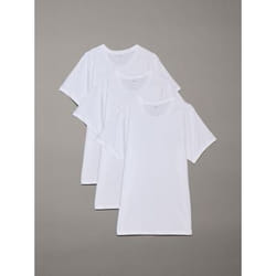 Calvin Klein 000NB4011E-100-L camicia e top Maglietta Girocollo Manica corta Cotone