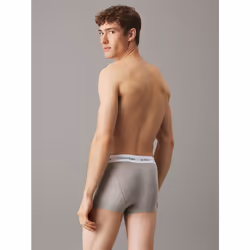 Calvin Klein 0000U2664G-KS0-S Pantaloncino Boxer Grigio, Bianco