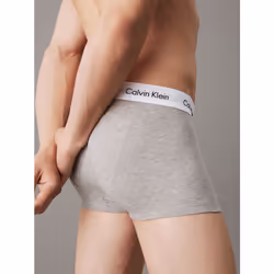 Calvin Klein 0000U2664G-KS0-S Pantaloncino Boxer Grigio, Bianco - Vista aggiuntiva 4