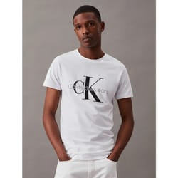 Calvin Klein T-shirt con monogramma slim