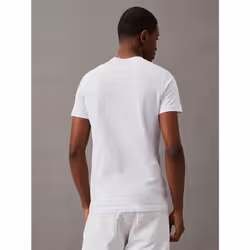 Calvin Klein T-shirt con monogramma slim - Vista aggiuntiva 2