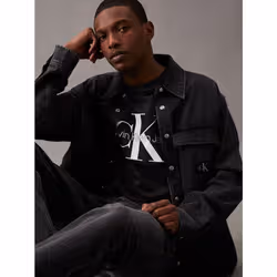 Calvin Klein T-shirt con monogramma slim - Vista aggiuntiva 3