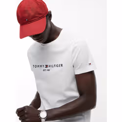 Tommy Hilfiger MW0MW11465118 Maglietta Girocollo Cotone - Vista aggiuntiva 3