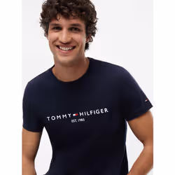 Tommy Hilfiger MW0MW11465403 Maglietta Girocollo Cotone - Vista aggiuntiva 3