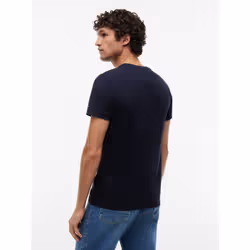 Tommy Hilfiger MW0MW11465403 Maglietta Girocollo Cotone - Vista aggiuntiva 4