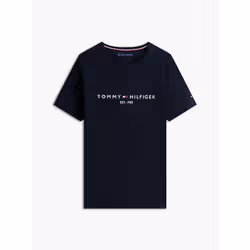 Tommy Hilfiger MW0MW11465BAS Maglietta Girocollo Cotone - Vista aggiuntiva 5