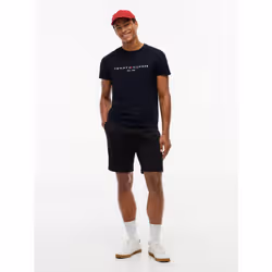 Tommy Hilfiger MW0MW11465BAS Maglietta Girocollo Cotone - Vista aggiuntiva 2