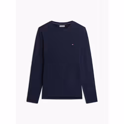 Tommy Hilfiger MW0MW10804DW5 Maglietta Girocollo Cotone, Elastan - Vista aggiuntiva 8