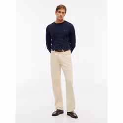 Tommy Hilfiger MW0MW10804DW5 Maglietta Girocollo Cotone, Elastan - Vista aggiuntiva 2