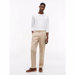 Tommy Hilfiger MW0MW10804YBR Maglietta Girocollo Cotone, Elastan - Vista aggiuntiva 2