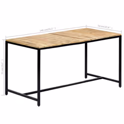 VidaXL 247811 tavolo da cucina e sala da pranzo - Vista aggiuntiva 7